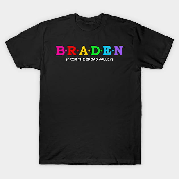 Braden - From The Broad Valley. T-Shirt by Koolstudio